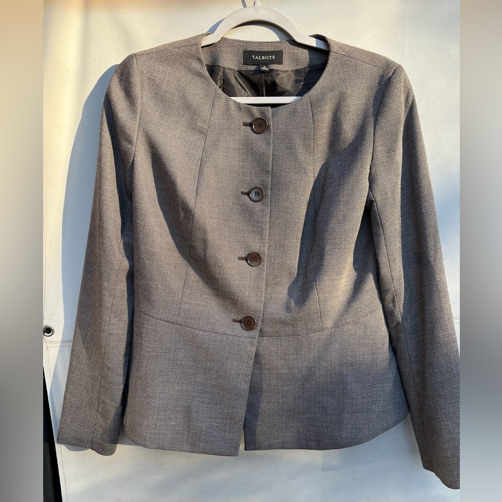 Talbots Gray Blazer